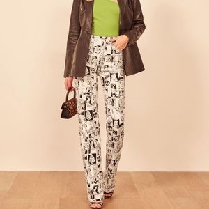 Reformation NWT Newsprint Jeans